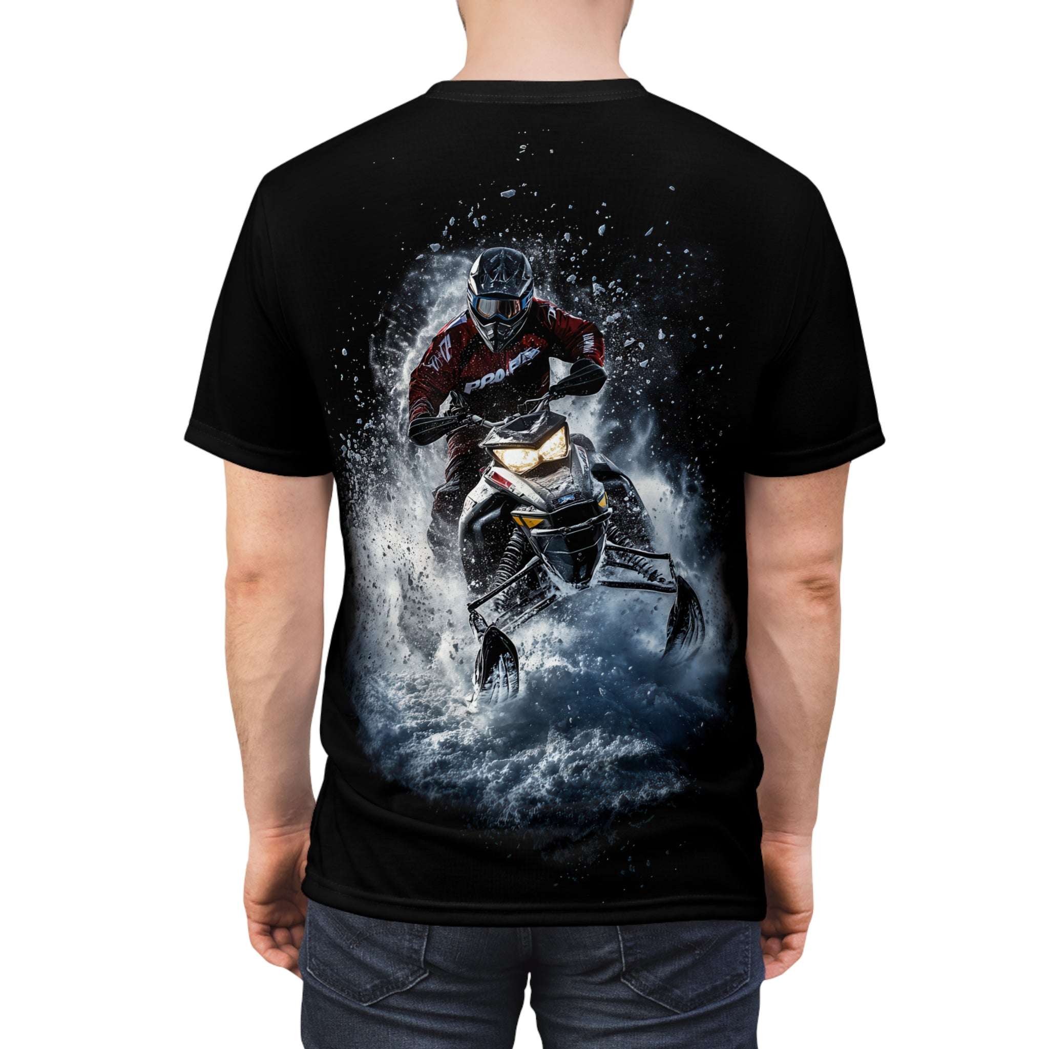 Whiteout Snowmobile t-shirt, snowmobile, snow, whiteout